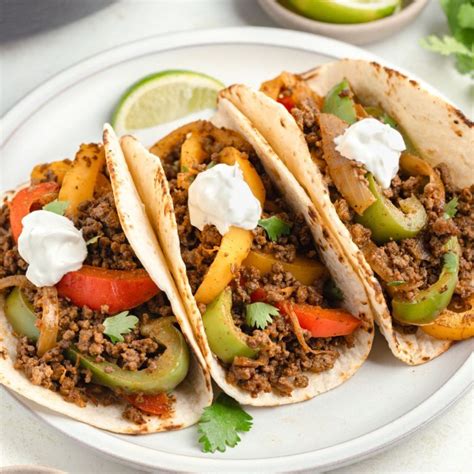 Ground Beef Fajitas Semi Homemade Kitchen