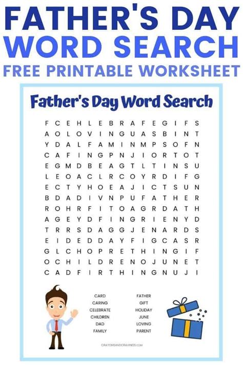 Father S Day Worksheets Father S Day Printable Worksheets Fo