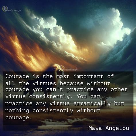 Maya Angelou Quotes On Courage Websites Ghana