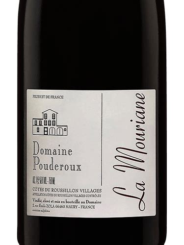 Domaine Pouderoux La Mouriane C Tes Du Roussillon Villages Vivino Us