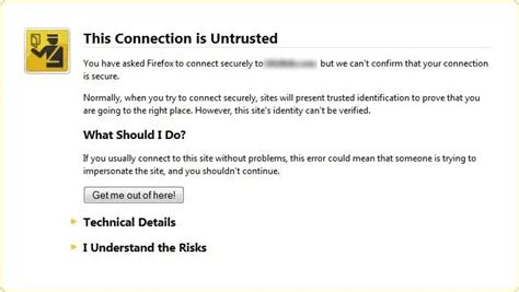 How To Fix This Connection Is Untrusted On Mozilla Firefox