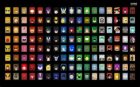 Superheroes Logos Wallpapers Wallpaper Cave