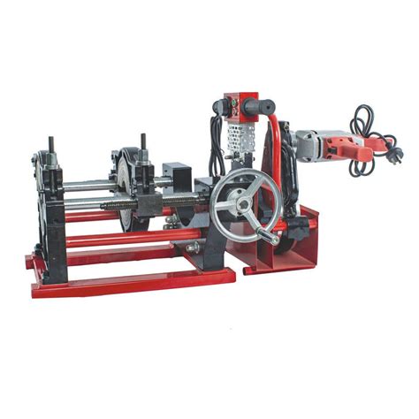 Automatic Poly Hydraulic Butt Fusion Plastic PE Pipe Hot Melt Manual SHT200 2 4 A