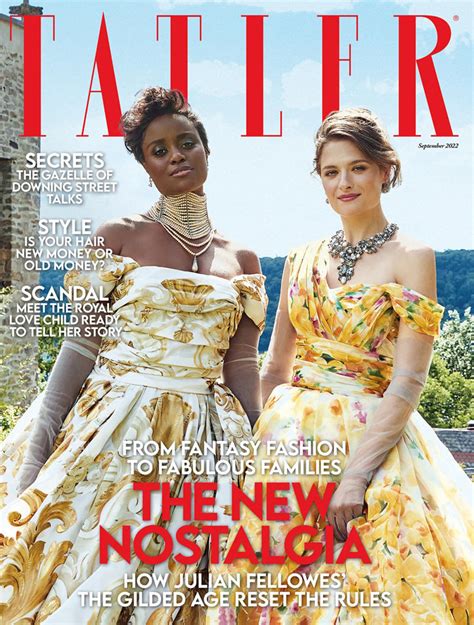 The Gilded Age Stars Denée Benton And Louisa Jacobson For Tatler