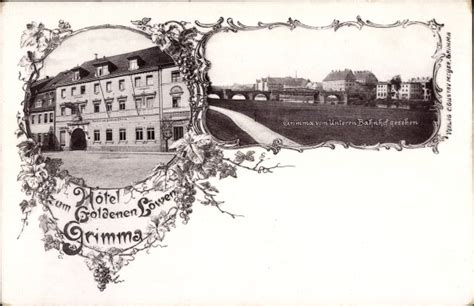 Ansichtskarte Postkarte Grimma In Sachsen Hotel Zum Akpool De