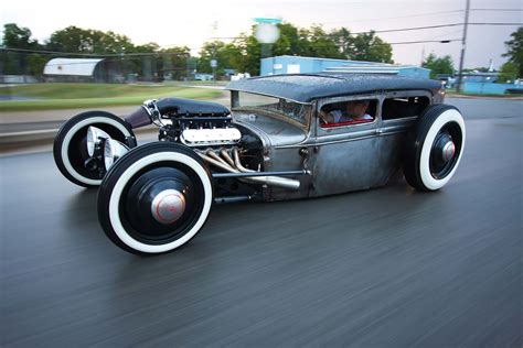 Wallpaper 2040x1360 Px A Custom Ford Hot Model Rat Retro Rod