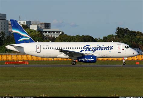 Sukhoi SSJ-100-95LR Superjet 100 (RRJ-95LR) - Yakutia Airlines ...
