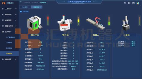 产品介绍 模具智能制造MES生产管理软件 汇博机器人