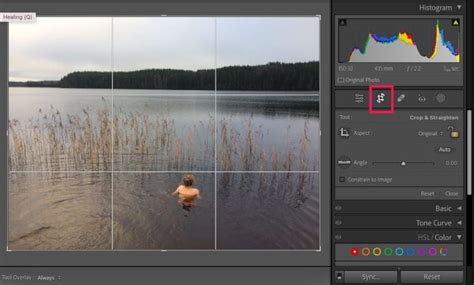 How To Rotate An Image In Lightroom