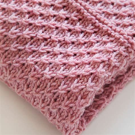 Tiny Ripples Free Baby Blanket Knitting Pattern Leelee Knits