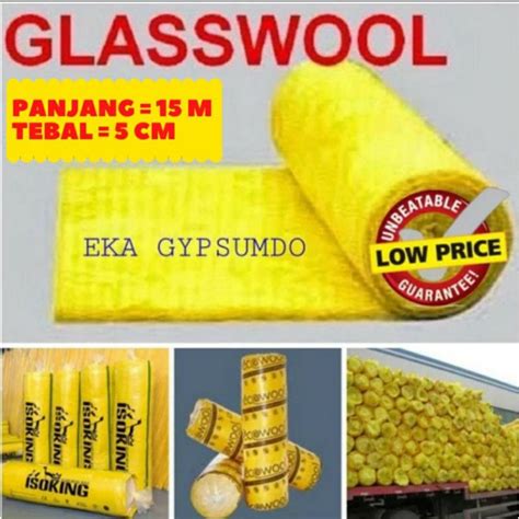 Jual Peredam Suara Dan Panas Glasswool Meter Aluminium Atap