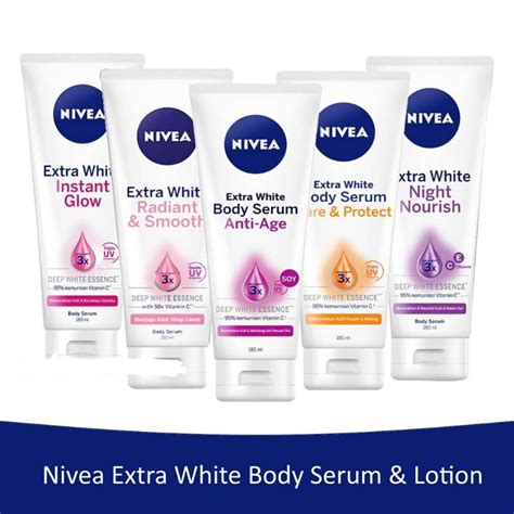 Jual Nivea Body Serum Super Vitamin Extra White Care Protect Radiant