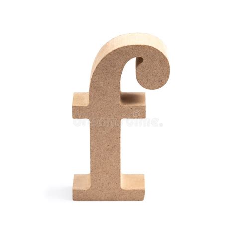 Wood Letter F Stock Image Image Of Artwork Case Shape 141312535