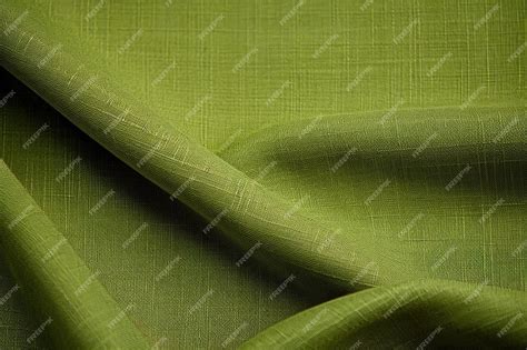 Premium AI Image | green fabric with a green background and a green ...