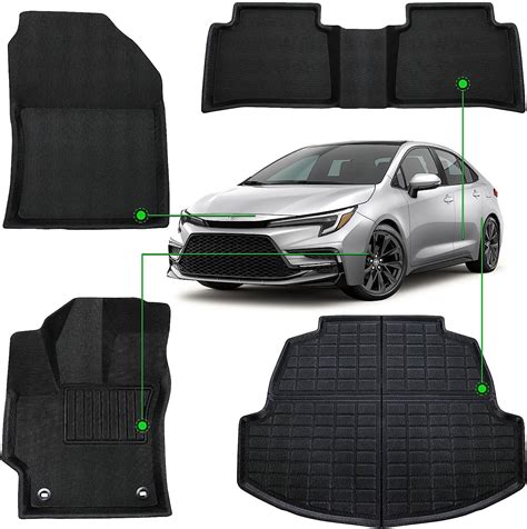 Amazon Drcarnow Alfombrillas Para Toyota Corolla