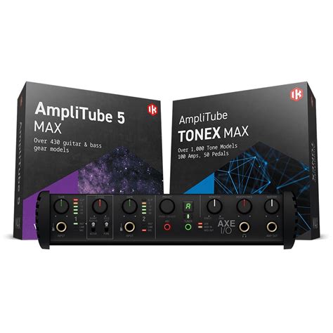 Ik Multimedia Axe I O Amplitube Max Tonex Max Pchome