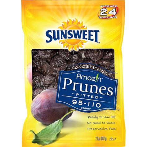 Buy Sunsweet Pitted Prunes Gluten Free Vegan Low Fat Unsweetened