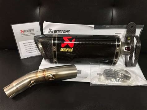 Jual New Knalpot Akrapovic Cbr Rr Slip On Exhaust Akra Cbr Rr Ori