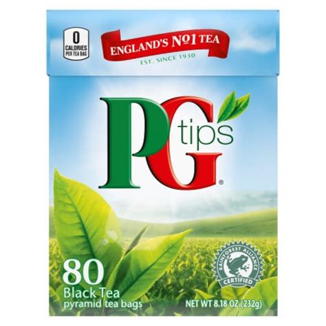 Pg Tips® Black Tea Pyramid Tea Bags 80 Ct Qfc