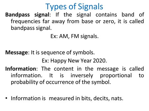 Basic Introduction To Analog Communication Ppt