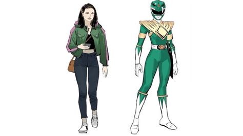 Power Rangers Unmask New Green Ranger For The Return Series The Nerd