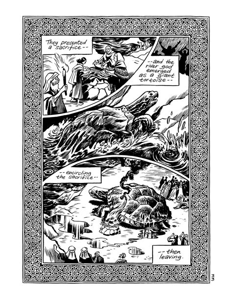 Page From Craig Thompsons Habibi 2011 Graphic Novel Arabic Art