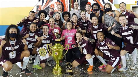 Ferroviária é Bicampeã Da Liga Paulista De Futsal Feminino Portal