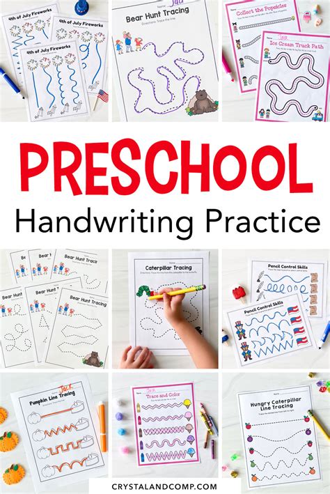 Preschool Handwriting Practice