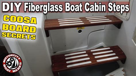 How To Build Boat Cabin Steps Pt2 Coosa Board Sailboat Restoration