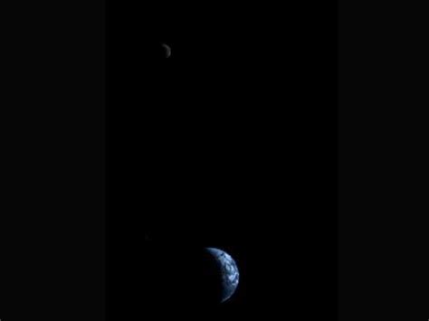 Space image: Earth and its Moon as seen by Voyager 1