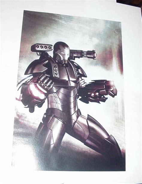 Iron Man Poster War Machine By Adi Granov Bidrevolution