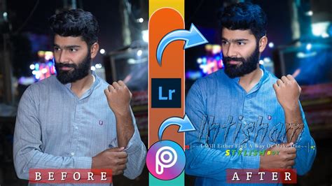 Blue And Dark Effect Lightroom Photo Editing Tutorial In Mobile