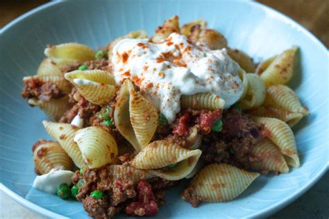 Vegane Indian Style Pasta Mit Hack Erbsen Caros K Che