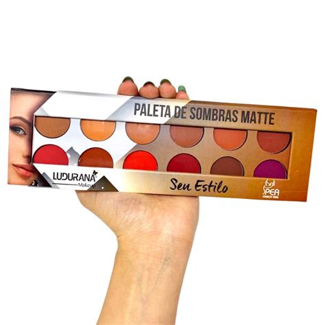 Paleta De Sombras Seu Estilo Ludurana Collor Me Virtual Make