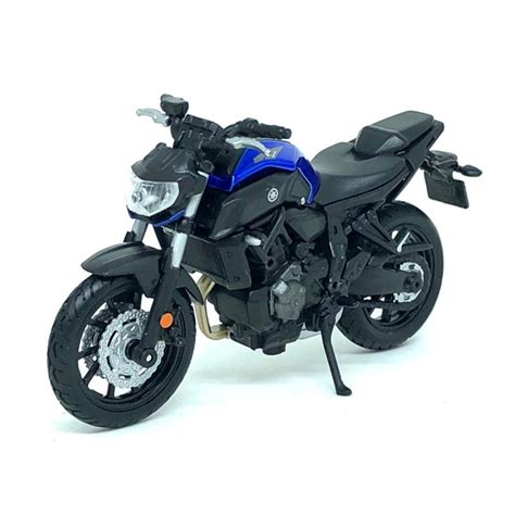 Miniatura Moto Yamaha MT07 2018 Azul 1 18 Maisto