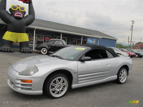 2001 Sterling Silver Metallic Mitsubishi Eclipse Spyder Gt 69524213