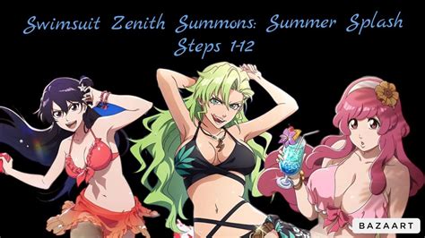 Swimsuit Zenith Summons Summer Splash Steps 1 12 Bleach Brave