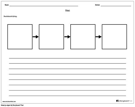 Opeenvolging Werkblad 1 Storyboard Por Nl Examples