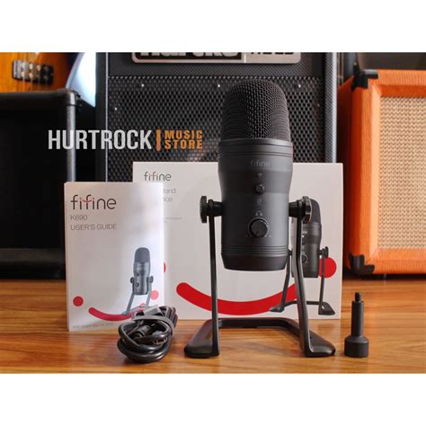 Jual Fifine K Usb Microphone Condenser Multi Pattern Shopee Indonesia