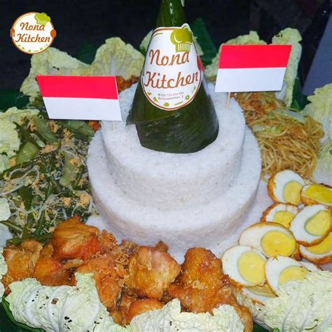 Nasi Tumpeng Putih 25 Porsi