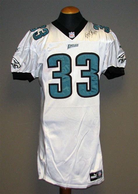 Lot Detail 1999 Eric Bieniemy Philadelphia Eagles Game Used And