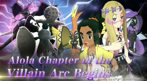 Pokemon Masters Ex Alola Villain Arc Chapter Announced Nintendosoup