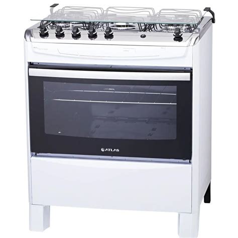 Fog O Atlas Bocas New Fastcook Autom Tico Mesa De Inox Bivolt