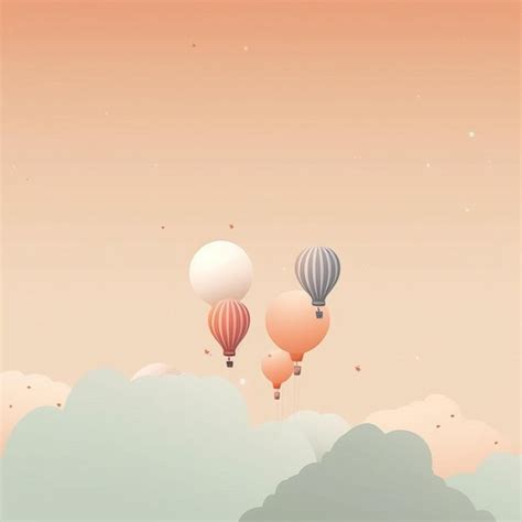 Premium AI Image There Are Three Hot Air Balloons Flying In The Sky Above The Clouds Generative Ai
