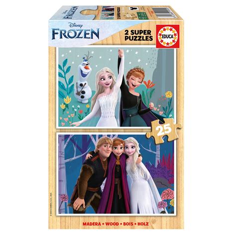 Disney Frozen Met Elkaar Houten Puzzel Nu Voor