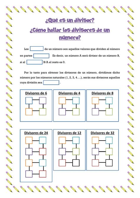 Multiplos Y Divisores Comunes