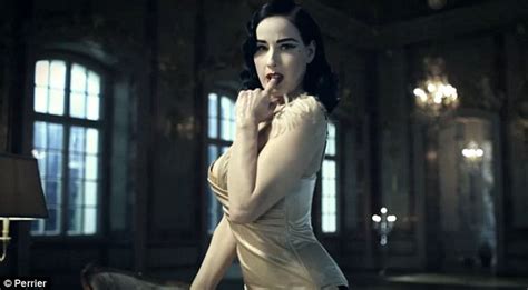 Cool Wfeeds Dita Von Teese Makes Sparkling Water Sexy In Raunchy New