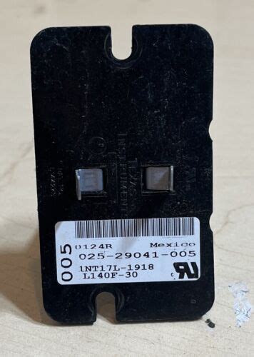 Oem York Coleman Evcon Luxaire 025 29041 005 L140f 30 Limit Switch Ebay