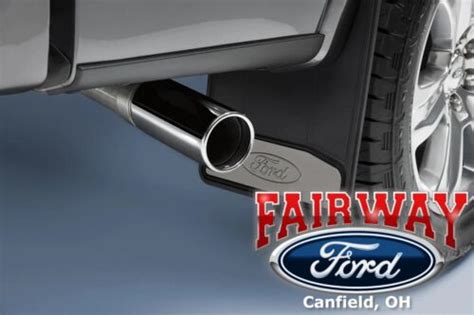 Thru F Oem Ford Chrome Tail Pipe Exhaust Tip Stainless Inch