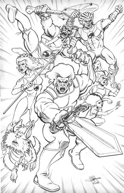 Thundercats Ho By Sheldongoh On Deviantart Coloring Pages